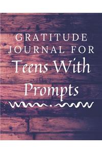 Gratitude Journal For Teens