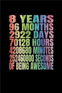8 Years Of Being Awesome