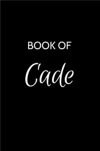 Cade Journal