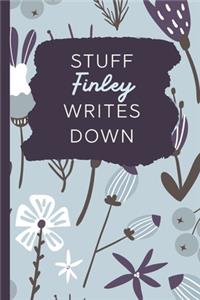 Stuff Finley Writes Down