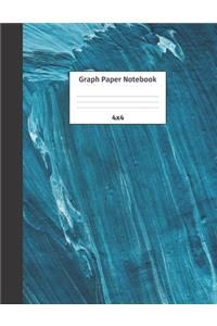 Graph Paper Notebook 4x4