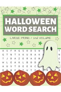 Halloween Word Search