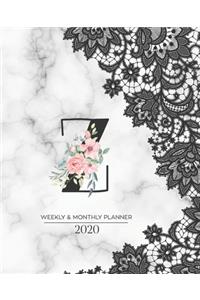 Weekly & Monthly Planner 2020 Z