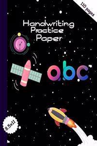 Handwriting Practice Paper-ABC kids