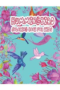 Hummingbird Coloring Coloring Book for Kids