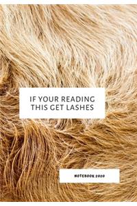 If Your Reading This Get Lashes