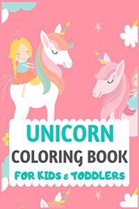 Unicorn Coloring Book For Kids And Toddlers