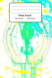 Wide Ruled Composition Notebook 6