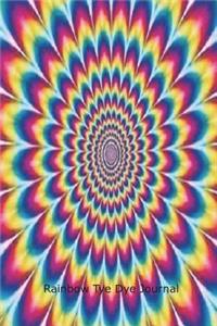 Rainbow Tye Dye Journal