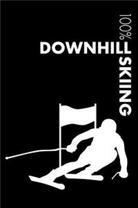 Downhill Skiing Notebook