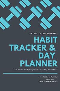 Gift of Success Journals Habit Tracker & Day Planner Track Your Activity Progress Daily in Any Area of Life