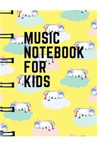 Music Notebook for Kids