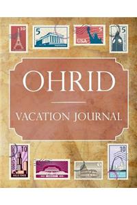 Ohrid Vacation Journal