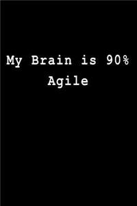 My Brain Is 90% Agile