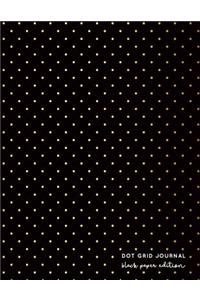 Dot Grid Journal Black Paper Edition