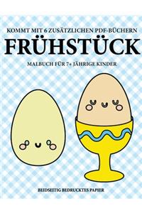 Malbuch für 7+ jährige Kinder (Frühstück)