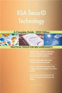 RSA SecurID Technology A Complete Guide - 2020 Edition