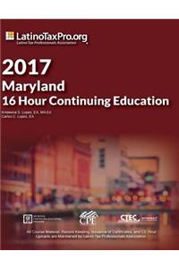 2017 Maryland 16 Hour Continuing Education