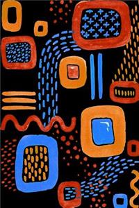 Journal Notebook Colorful Abstract Pattern 3