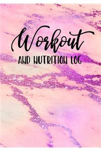 Workout And Nutrition Log