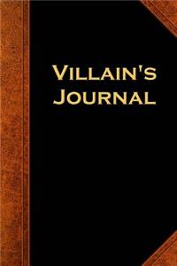 Villain's Journal Vintage Style
