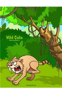Wild Cats Coloring Book 2