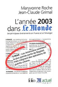 L'Annee 2003 Dans Le Monde