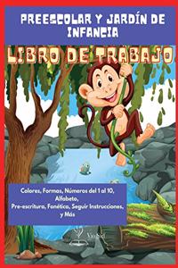 Libro de trabajo para preescolar y jardín de infancia