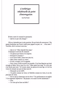 L'esthétique inhabituelle du point d'interrogation