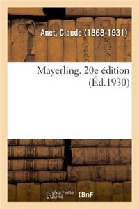 Mayerling. 20e Édition