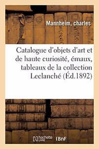 Catalogue d'Objets d'Art Et de Haute Curiosité de la Renaissance, Émaux de Limoges, Tableaux
