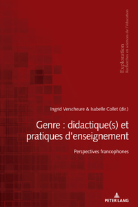 Genre: Didactique(s) Et Pratiques d'Enseignement