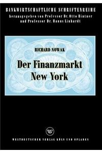 Der Finanzmarkt New York
