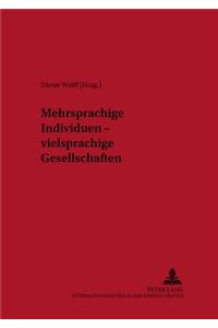 Mehrsprachige Individuen - Vielsprachige Gesellschaften