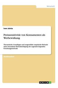 Preissensitivität von Konsumenten als Werbewirkung