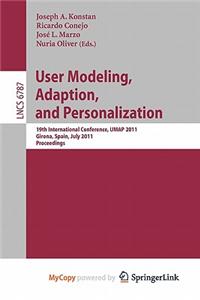 User Modeling, Adaptation and Personalization