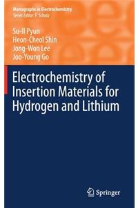 Electrochemistry of Insertion Materials for Hydrogen and Lithium