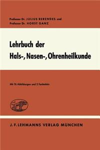 Lehrbuch Der Hals-, Nasen-, Ohrenheilkunde