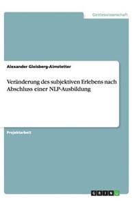 Veränderung des subjektiven Erlebens nach Abschluss einer NLP-Ausbildung