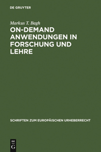 On-demand Anwendungen in Forschung und Lehre