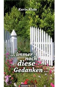 ... immer noch diese Gedanken ...