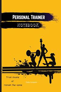 Personal Trainer Notebook