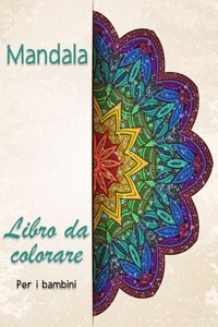 Mandala libro da colorare per i bambini