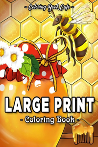 Large Print Coloring Book