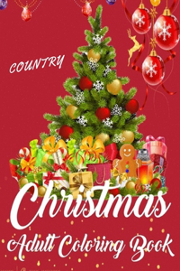 Country Christmas Coloring Book