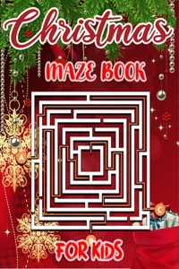 Christmas Maze Book For Kids