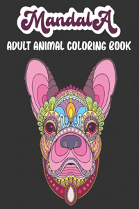 Mandala Adult Animal Coloring book