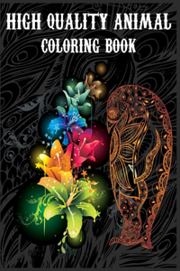 High Quality Animal Coloring Book