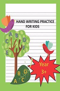 Handwriting Practice For Kids