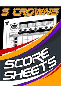 5 Crowns Score Sheets